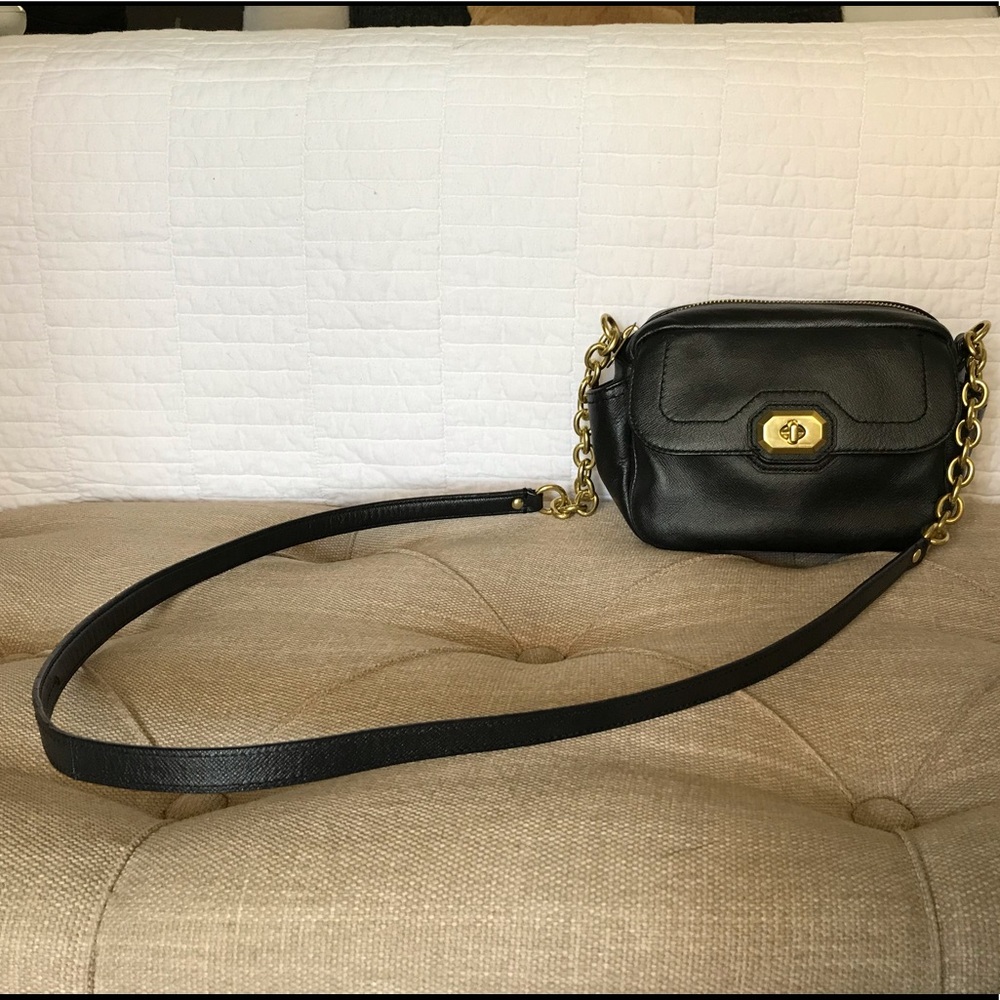 Coach Small Shoulder Turnlock Bag
